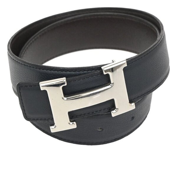 Hermes Accessories - HERMES H Logo Constance Reversible Buckle Belt Leather